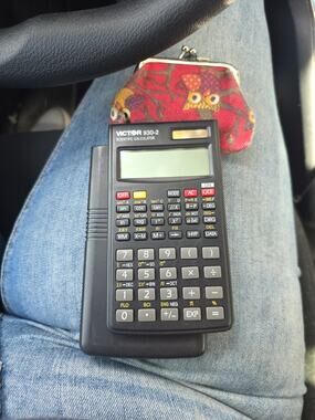 Victor 930-2 Scientific Calculator Handheld Case WORKS